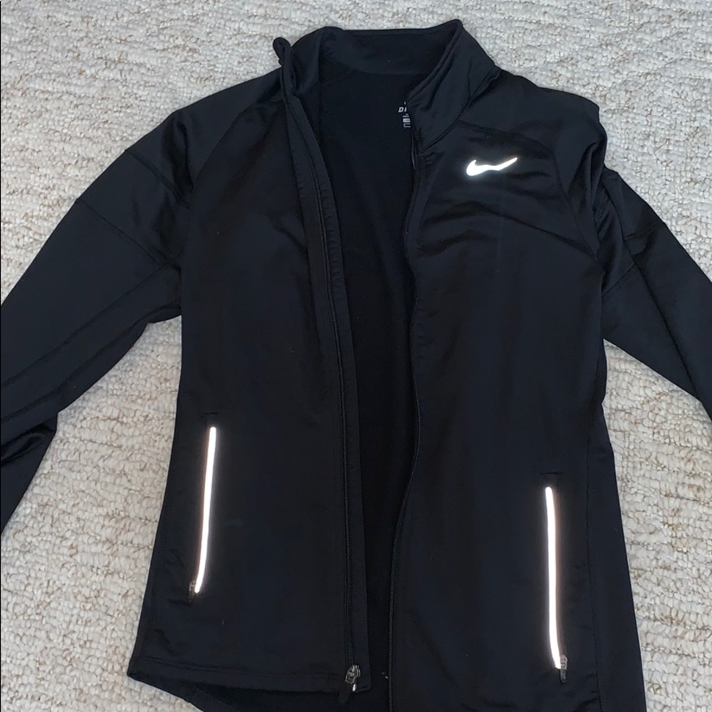 Men’s Black Nike Zip-Up Jacket
